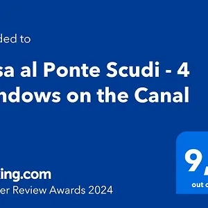 Apartment Casa Al Ponte Scudi - 4 Windows On The Canal, Venice